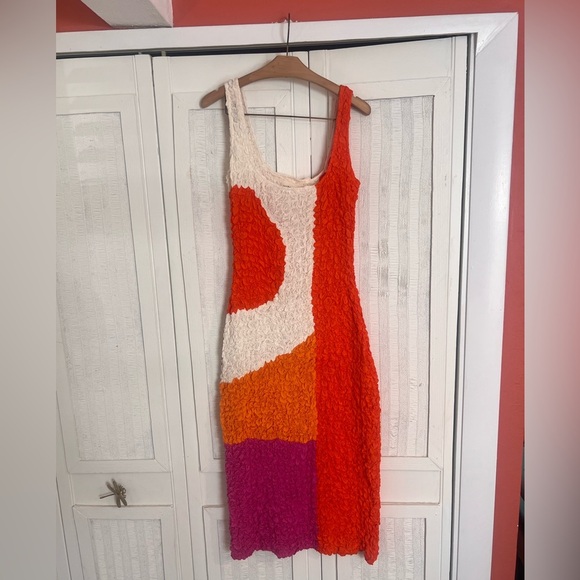 Mara Hoffman Sloan popcorn dress M - Picture 5 of 9